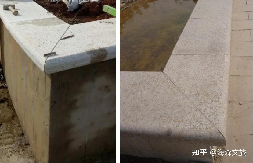 压顶石材转角处理