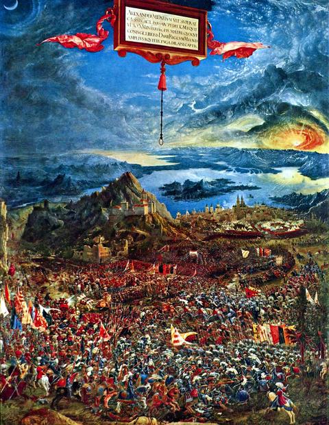 丁艾呀名画赏析(第一期)——《亚历山大的伊苏斯之战》收藏了文章2020