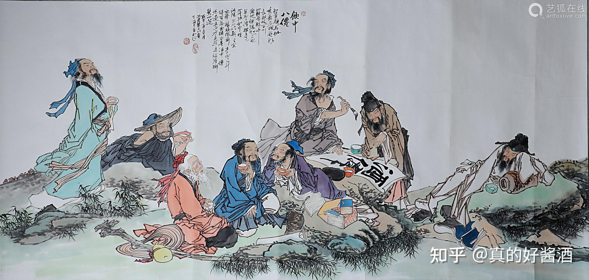 当年读杜甫的诗,最喜欢的一首就是《饮中八仙歌》.