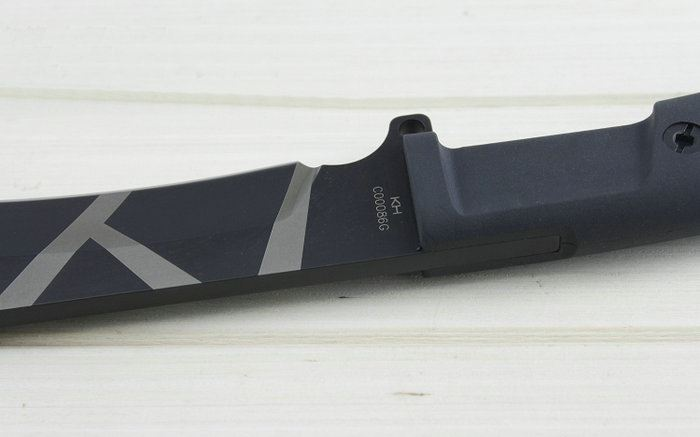 意大利极端武力khkukri虎纹廓尔克最大号砍刀虎纹