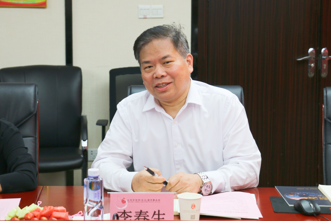 律所动态 | 武汉民建副主委张智一行莅临京师武汉律师事务所考察交流