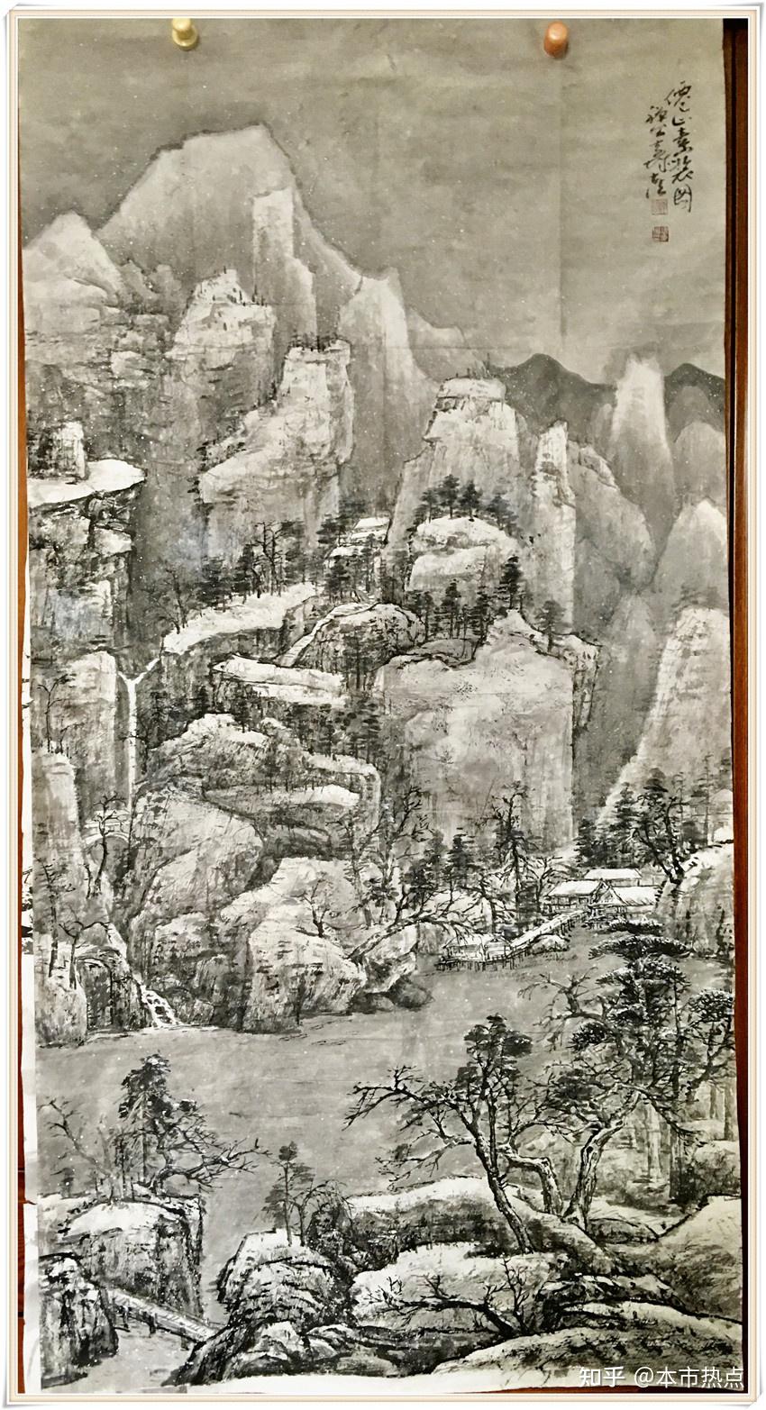 本市热点辞旧迎新画家张京城作品欣赏