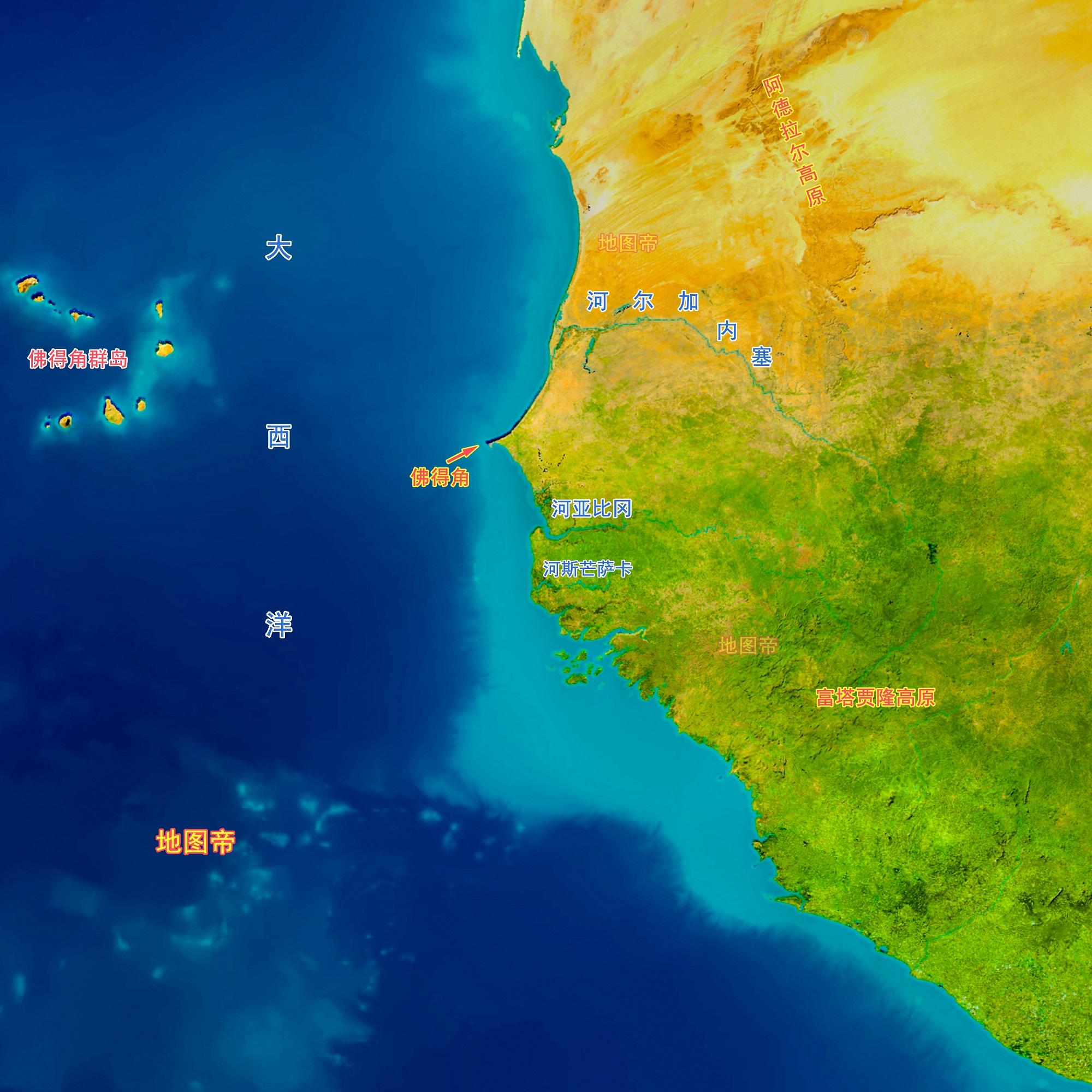 佛得角群岛由十几个岛屿组成,该群岛的形态非常奇怪.