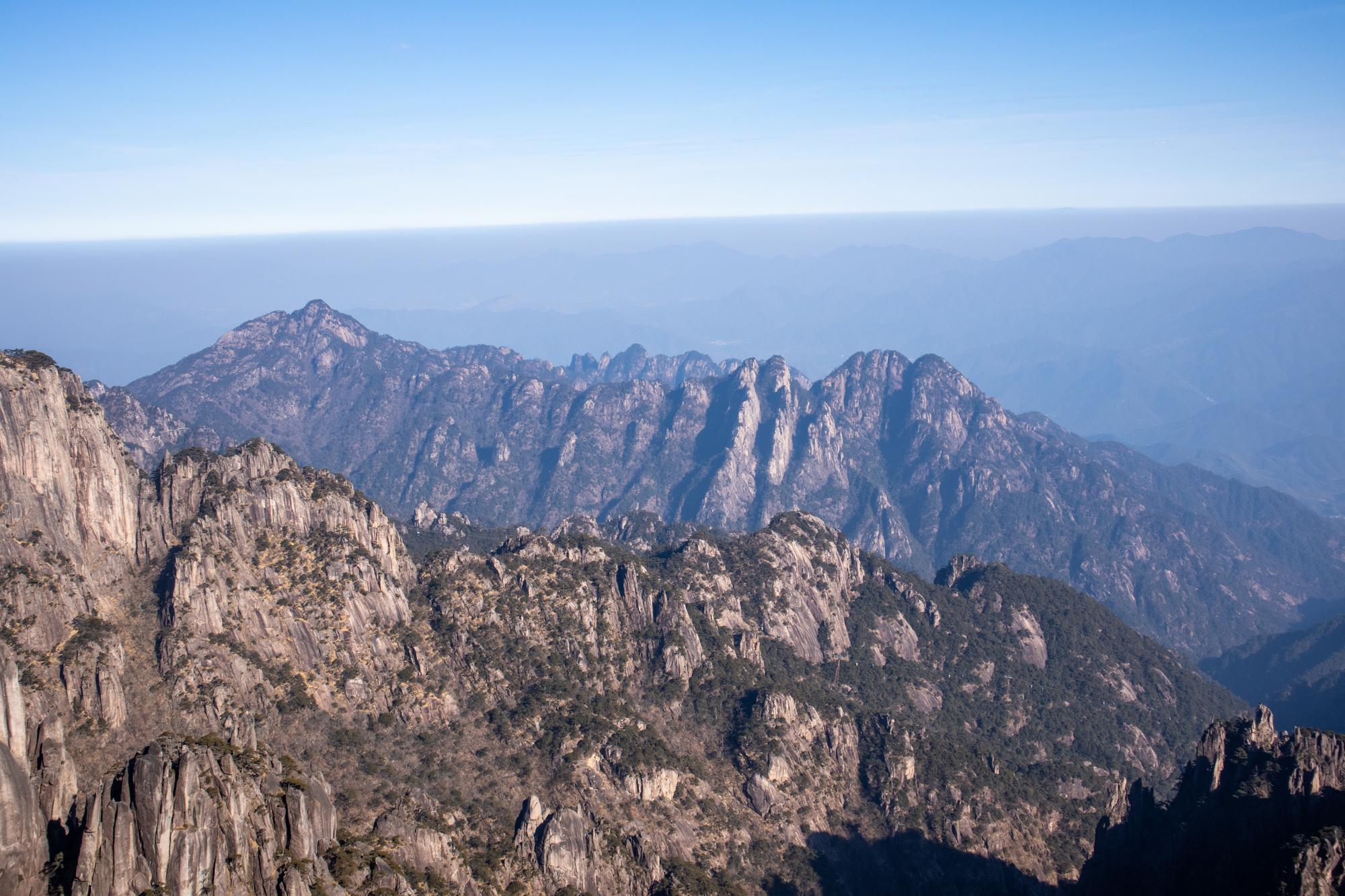 黄山行图片