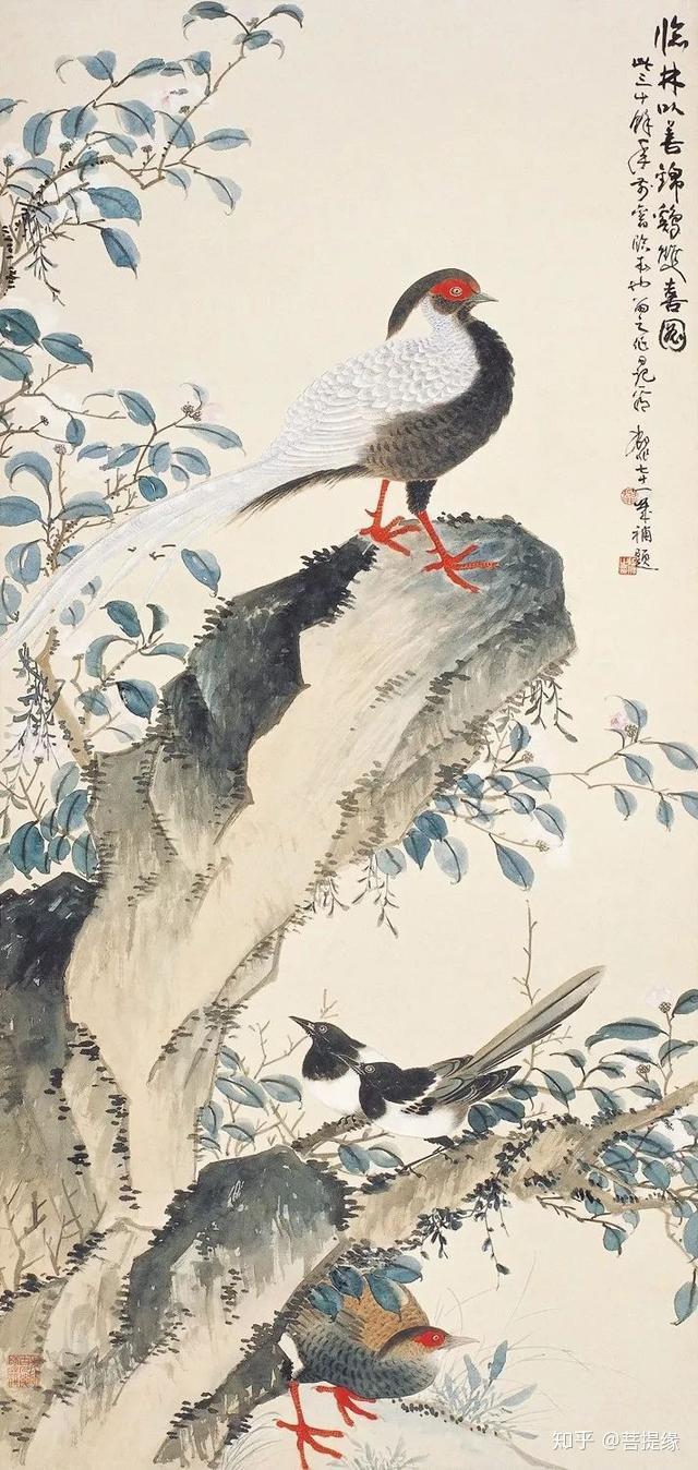 我是雕刻师,陆抑非工笔绘画笔下之"花的妩媚"