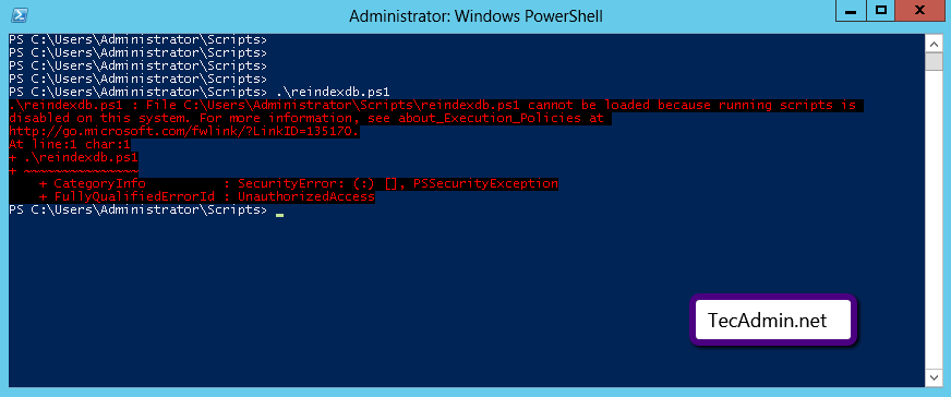 PowerShell – Running Scripts Is Disabled On This System - 知乎