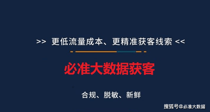 运营商大数据获客——企业低成本高转化率"获客利器"