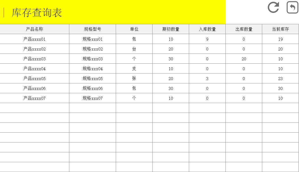 終於找到了超實用的excel進銷存管理系統可自動生成明細表