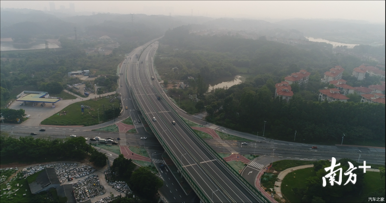 其中一环西拓北环段由五个项目组成,分别是塘西大道跨线桥,水都路