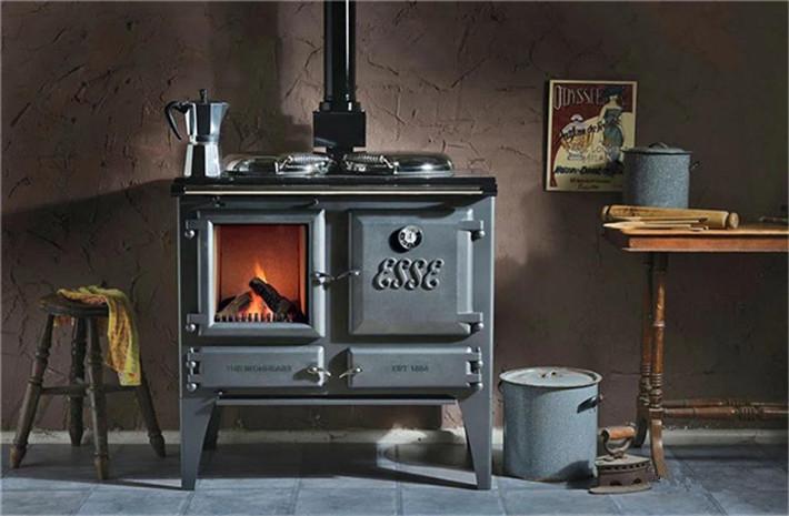 essebakeheart供暖烹饪两相宜一款可以做饭的壁炉
