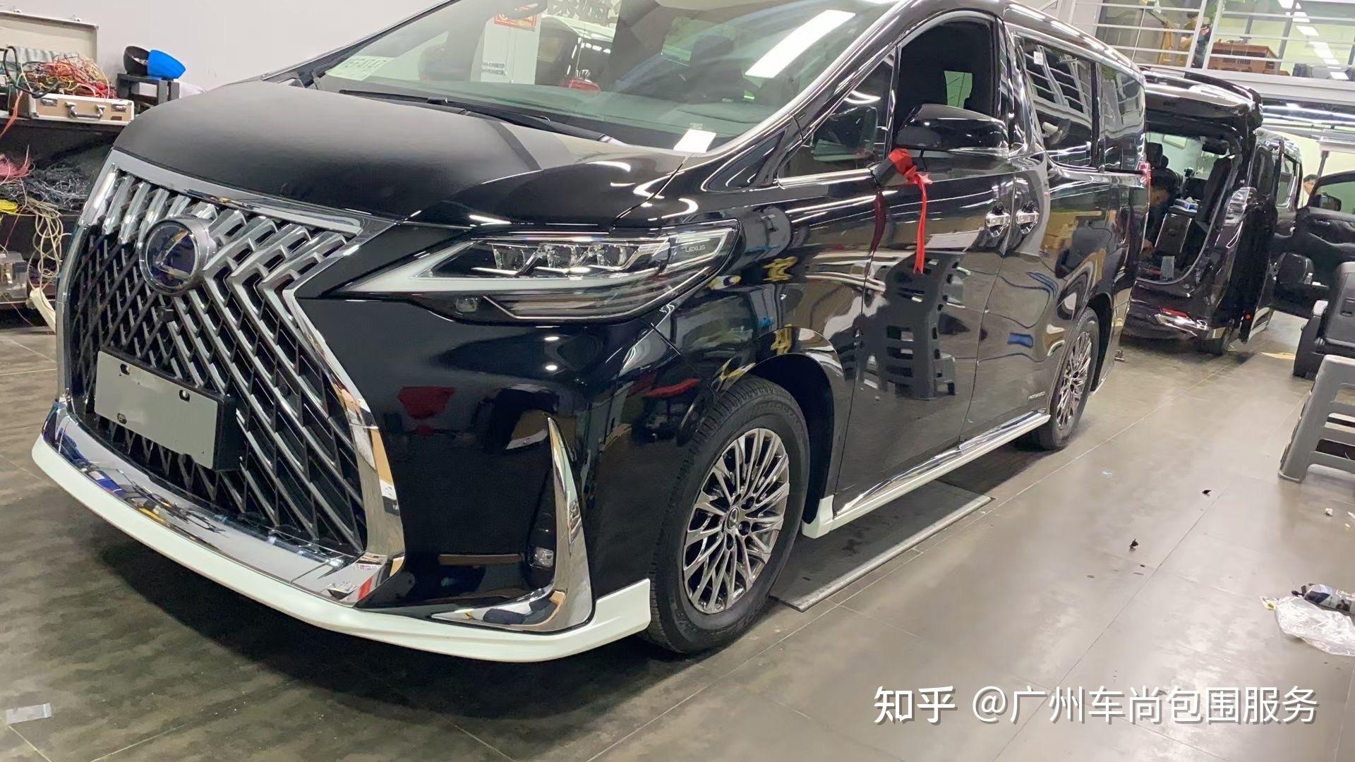 雷克萨斯lm300h改装aimgain小包围