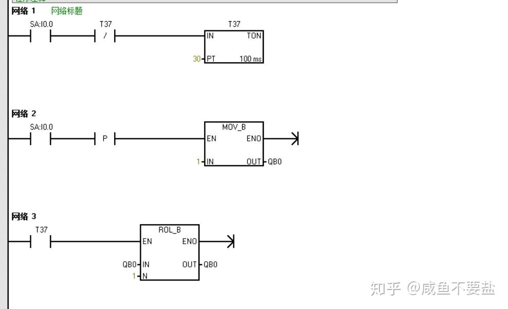 plc彩灯8个循环程序图图片