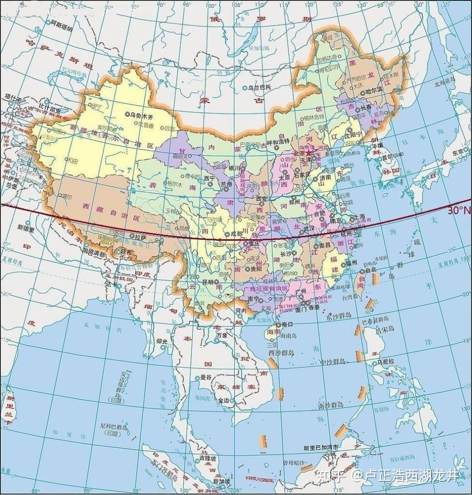 这其中,有一条黄金纬度带—北纬30度,这里潜藏着中国茶叶"好喝"的