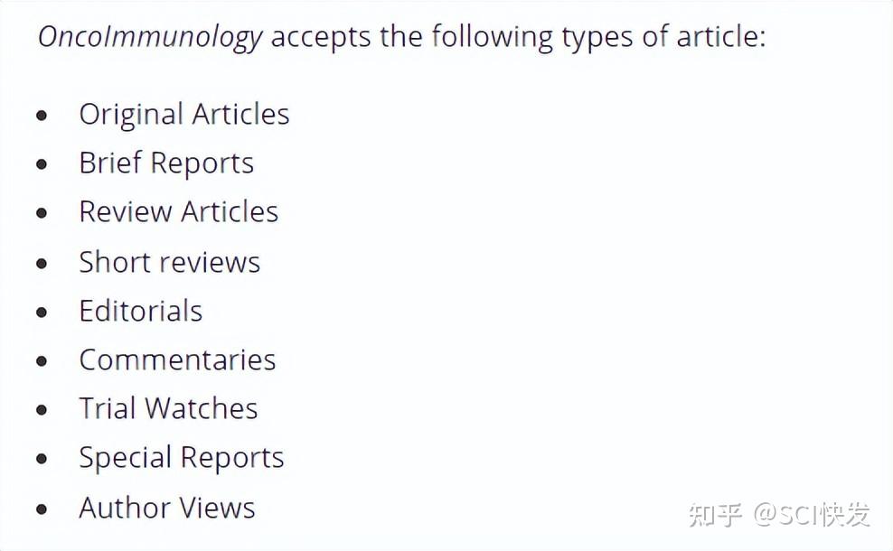 Sci OncoImmunology JCR1 OA sci-oncoimmunology-jcr1-oa