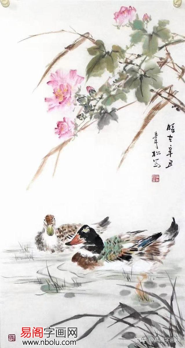 蒲青松,职业画家,擅长写意花鸟画,他的花鸟画作品笔墨精妙,生动邢象