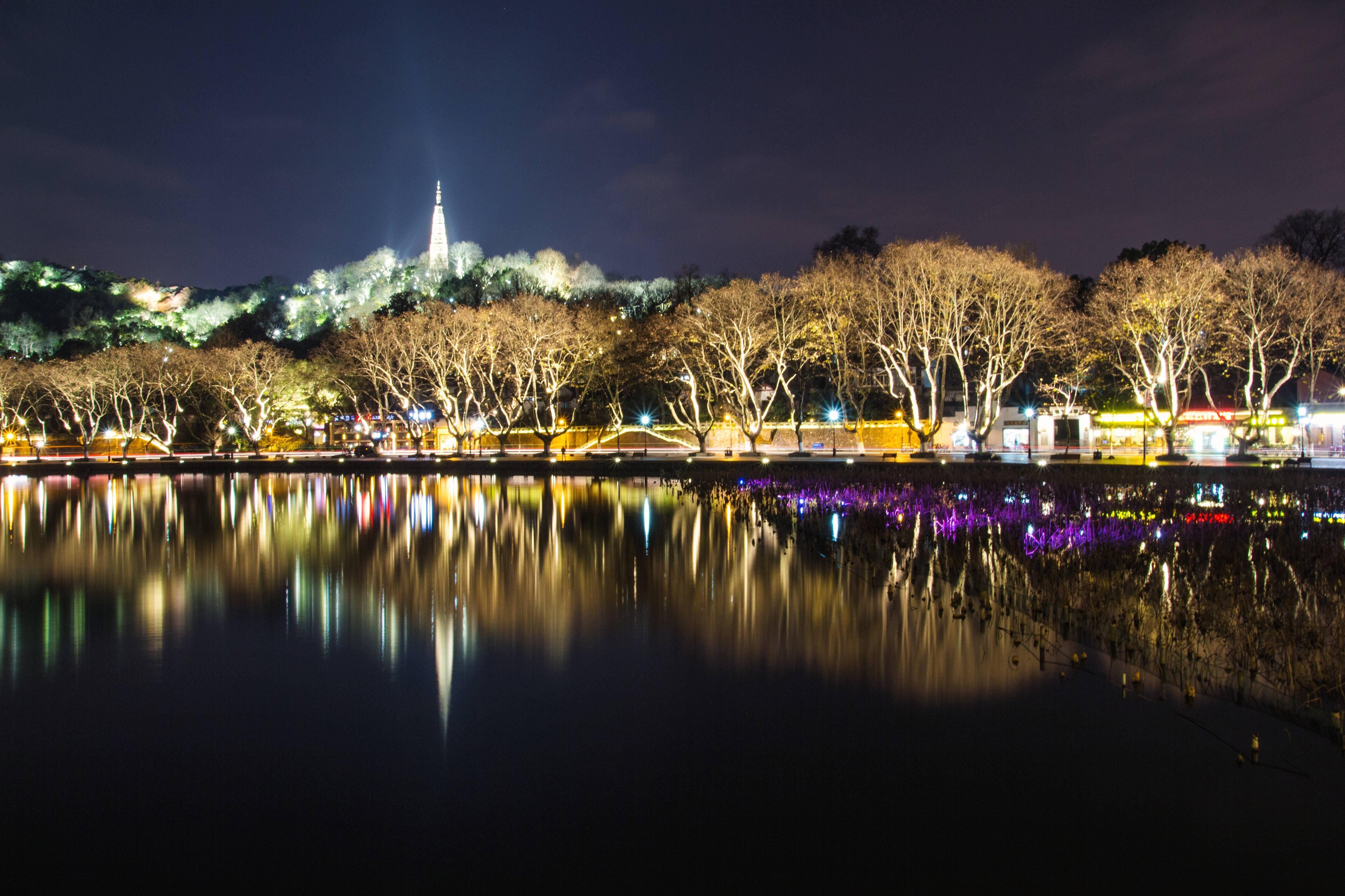 夜西湖杭州