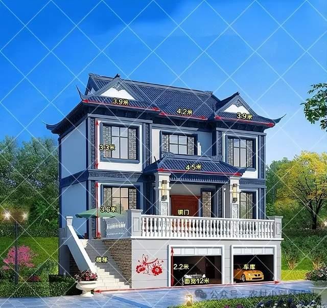2025农村自建房爆款！30套现代三层设计，挑空客厅+屋顶花园别墅 - 知乎