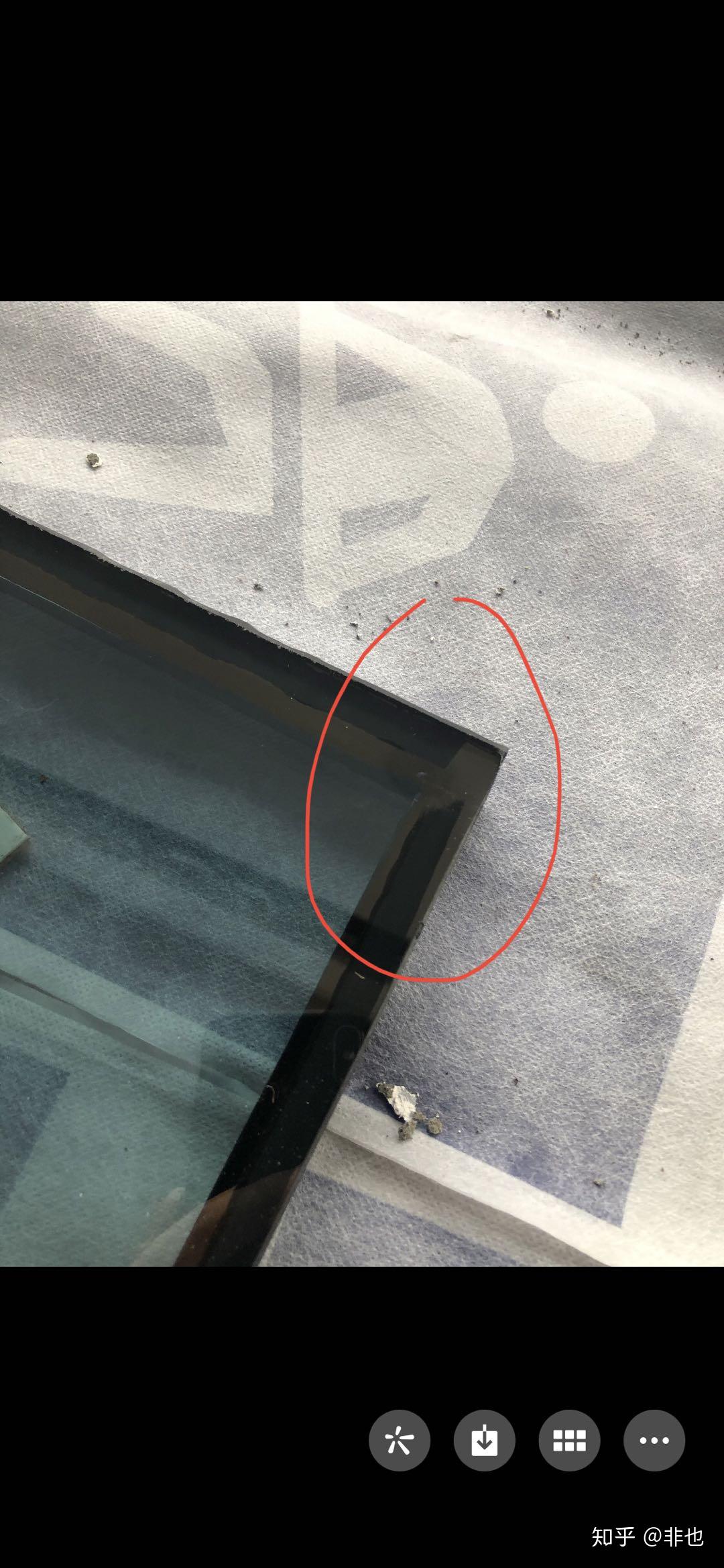 请问low-e玻璃,这是什么问题?