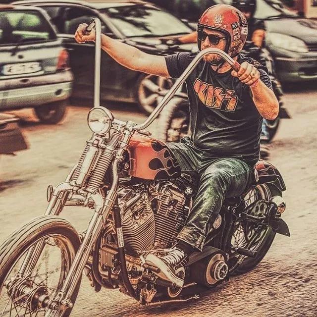 为什么有的哈雷车把那么高 起源竟是因为狐臭 知乎