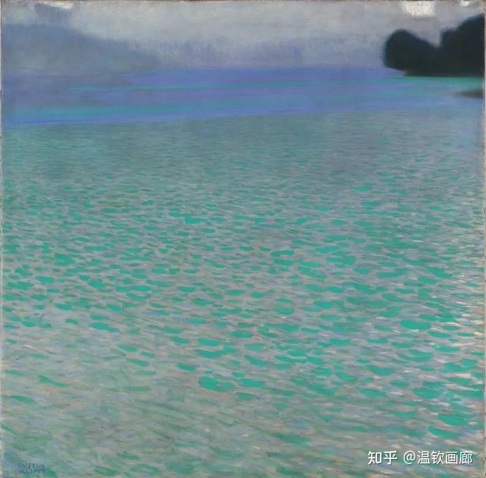 象征主义画家古斯塔夫·克里姆特gustav Klimt风景画 知乎 