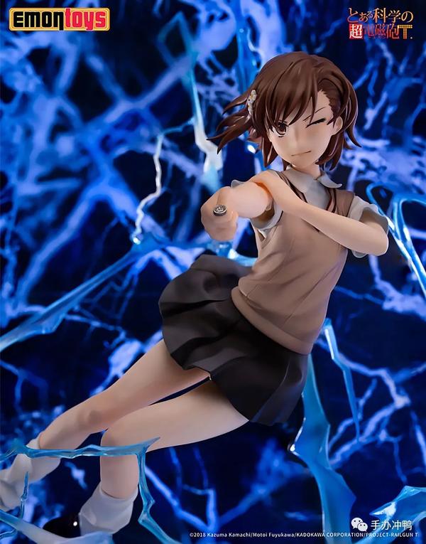 EMONTOYS《超炮T》御坂美琴：能180度颠倒的炮姐手办？ - 知乎