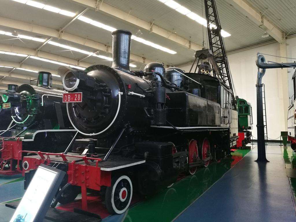 中国沈阳铁路陈列馆db1型28号蒸汽机车