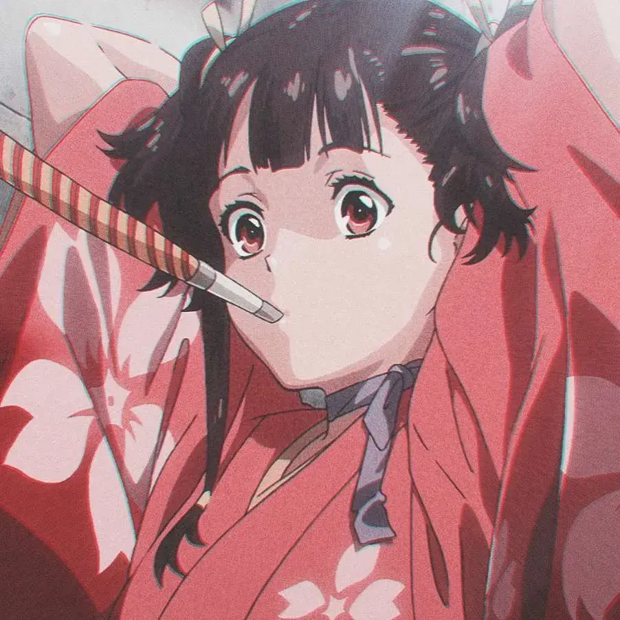 女生头像超美的小众动漫头像红色限定