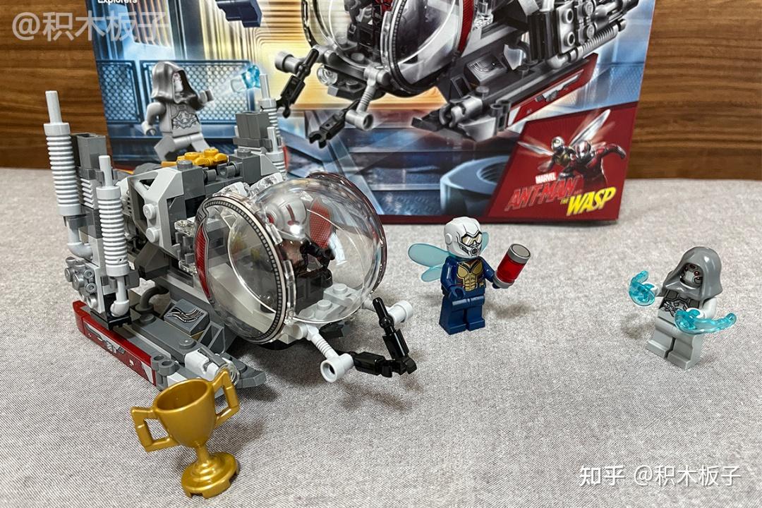 乐高lego精品评测76109蚁人勇闯量子世界是他驾驶量子穿梭机的吗