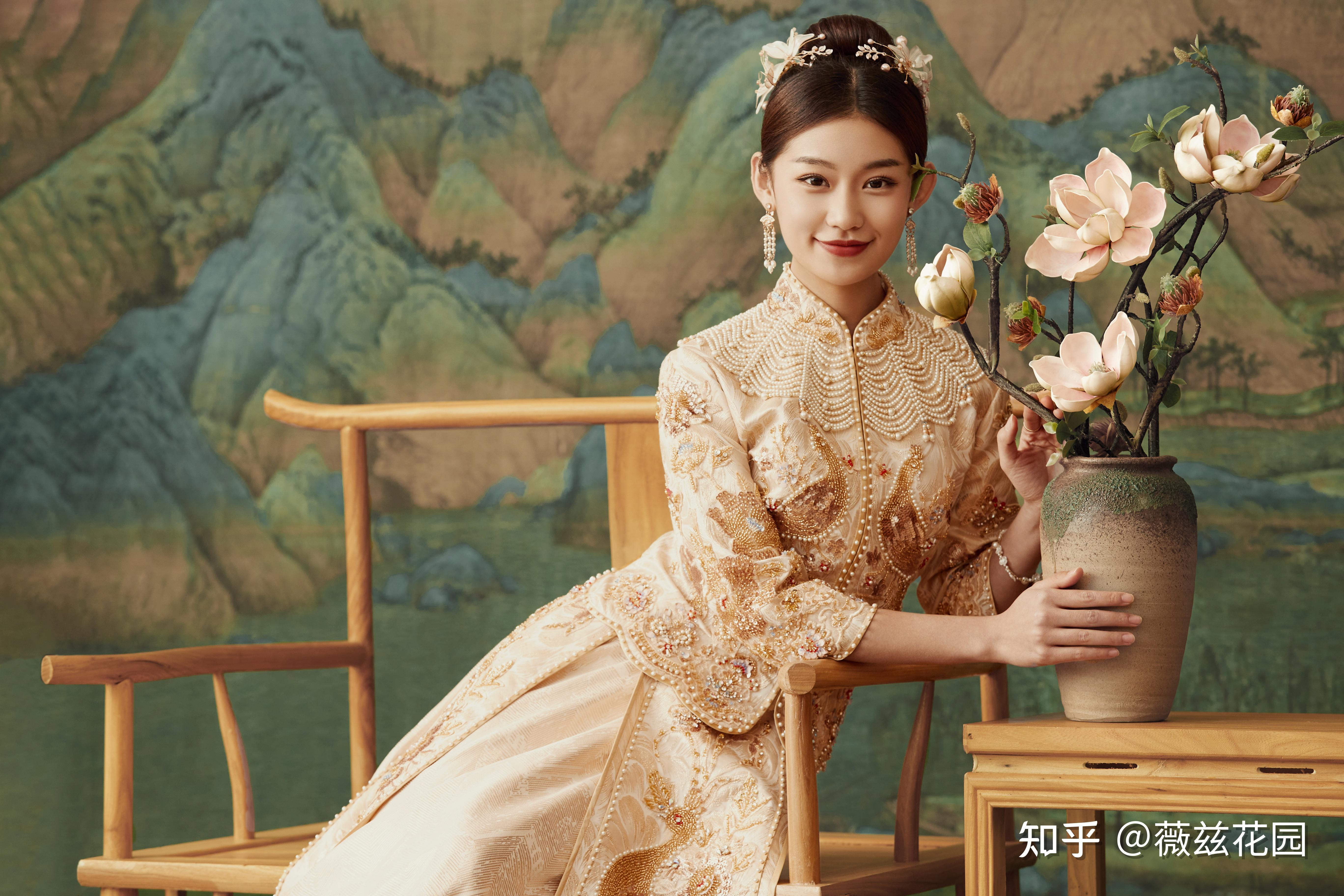 父母看了都称赞的新中式复古婚纱照