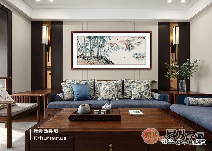 家中挂画 家里挂什么画合适 山水画让人心旷神怡 - 知乎