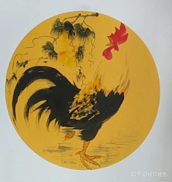 画家赵克诚笔墨简练畅快淋漓