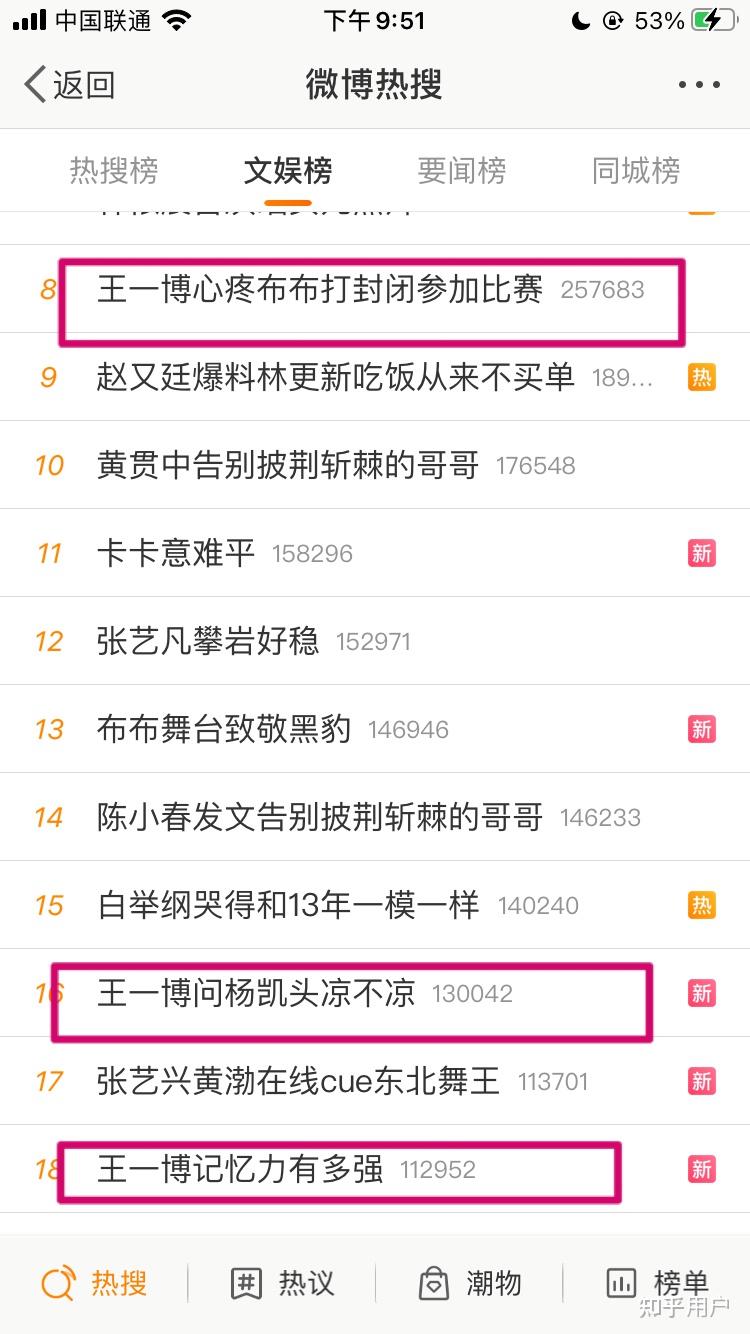 王一博的微博熱搜是怎麼回事