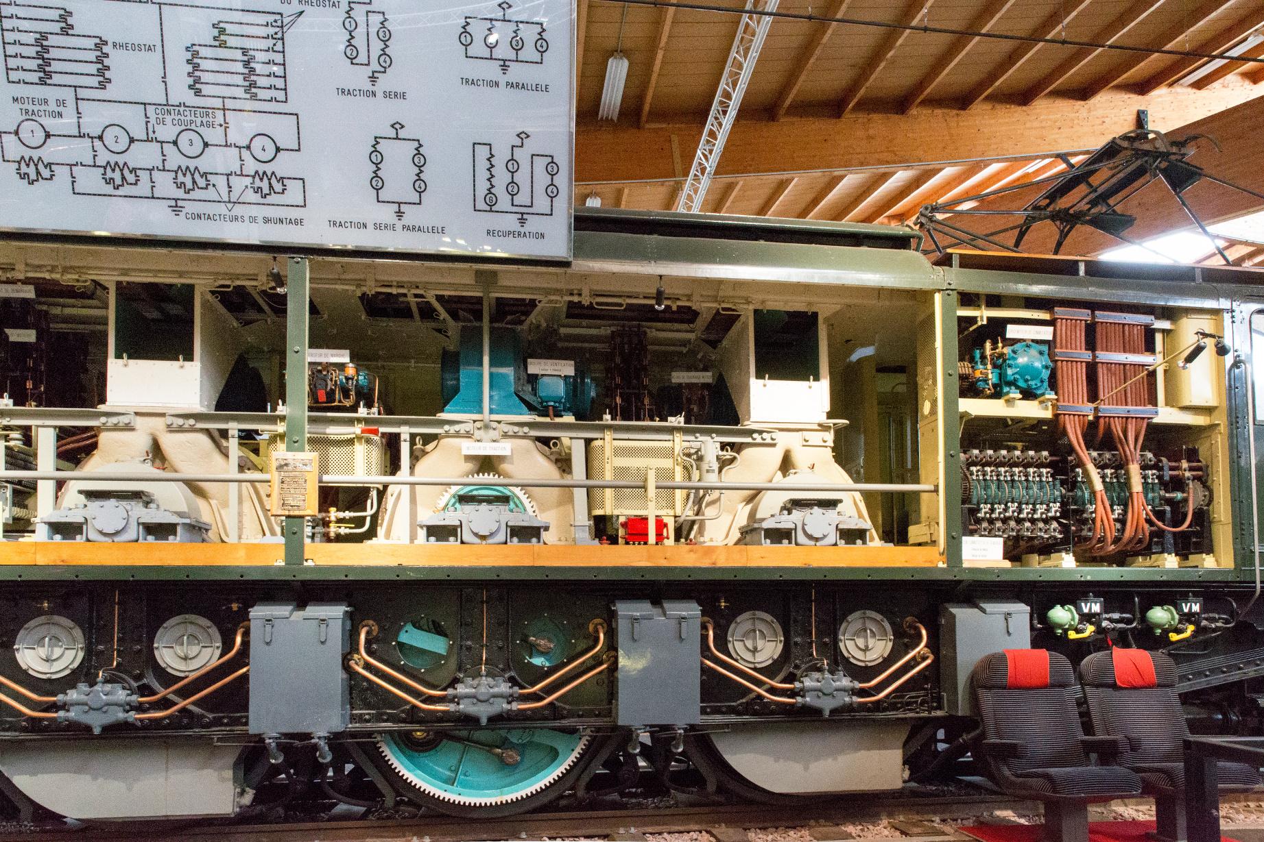 科普法国巴黎奥尔良铁路公司的猪鼻子e500型电力机车