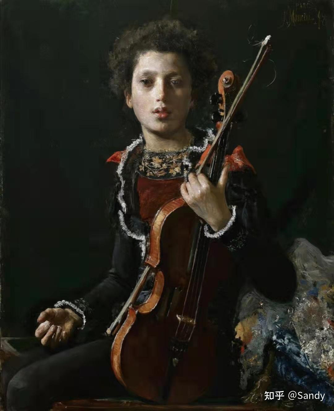 曼奇尼大师的一组高清油画 - 知乎