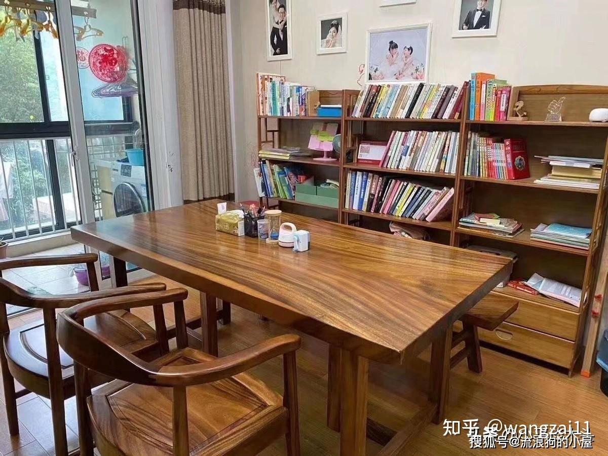 最贴近大自然的茶桌：南美胡桃木实木大板 - 知乎