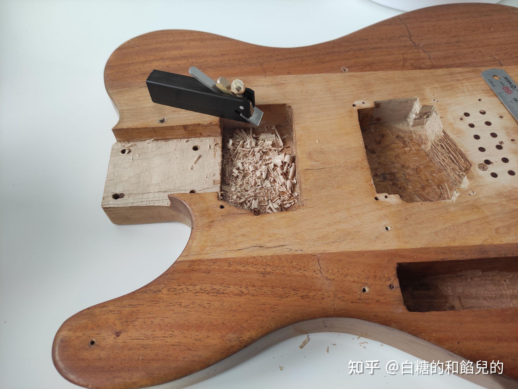 自己动手改造左手的telecaster电吉他