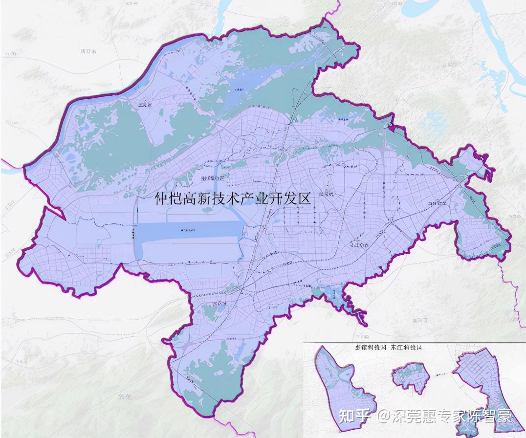 仲恺高新区规划图片