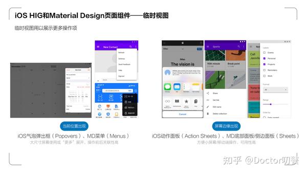 iOS HIG Material Design iOS HIG Material Design
