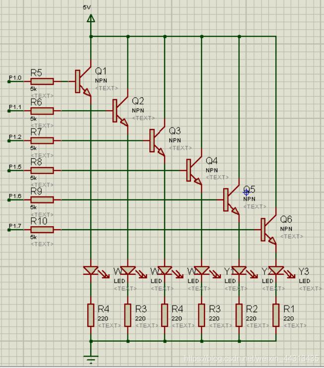 得以导通,并对单片机io口电流进行放大,以达到驱动该大型灯泡的能力