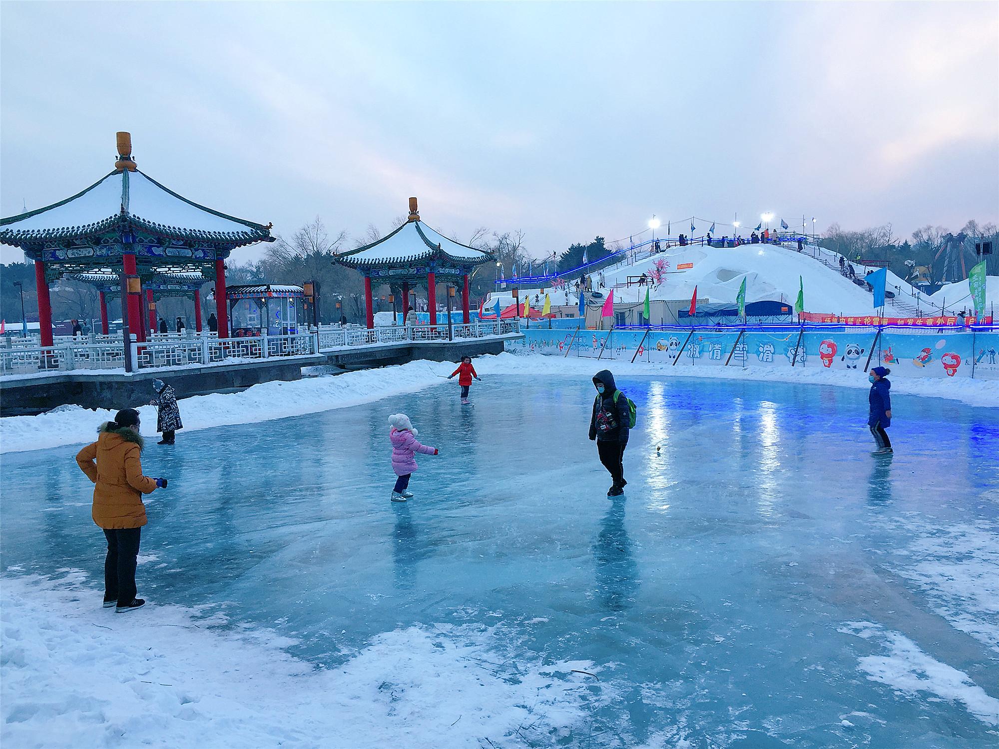 长春南湖雪景图片图片