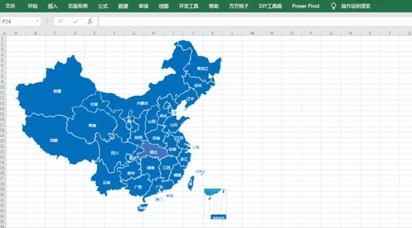 excel数据地图教程详解