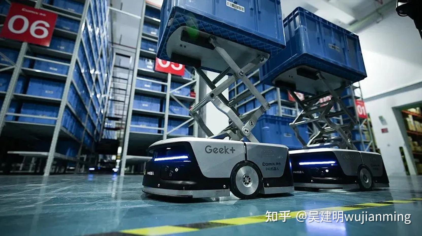 2021年度,中国市场企业整体销售工业应用移动机器人(agv/amr)72000台