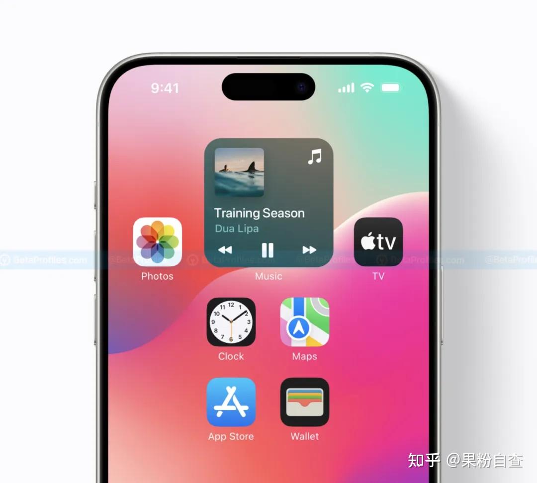 苹果ios18主屏自由排列终于实现