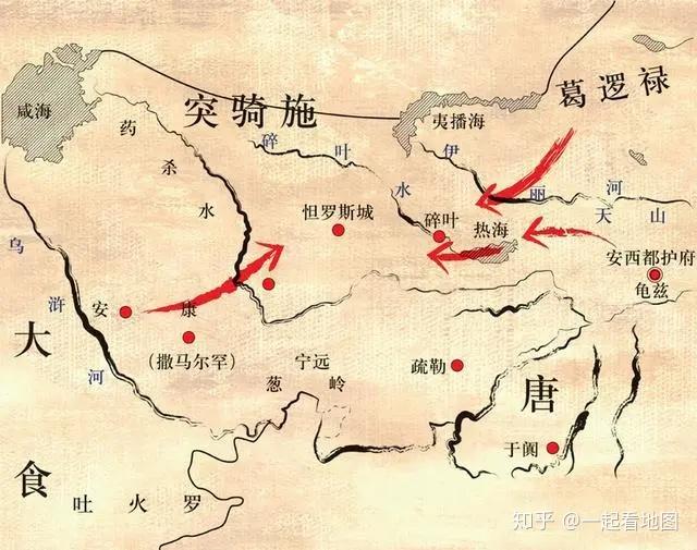 怛罗斯之战唐朝是如何失去西域的控制权的