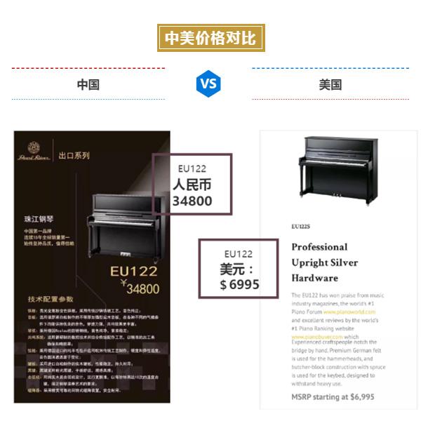 珠江钢琴专供欧美出口系列eu122介绍——南京珠江钢琴专卖店