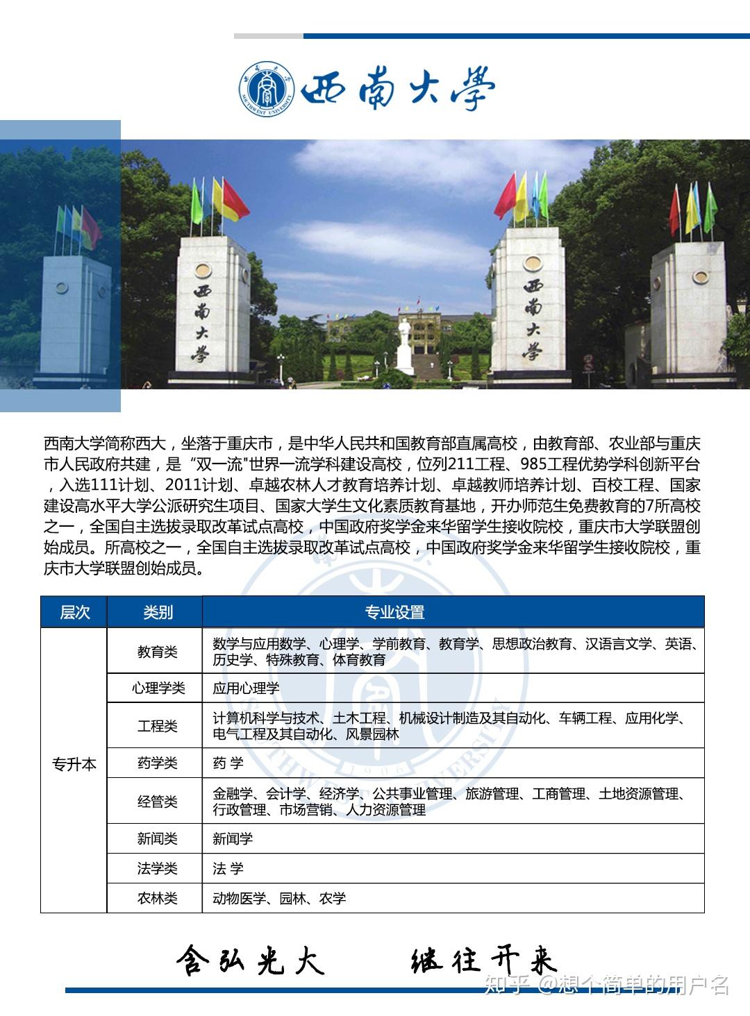 西南大学网络教育2021年春季招sheng简章
