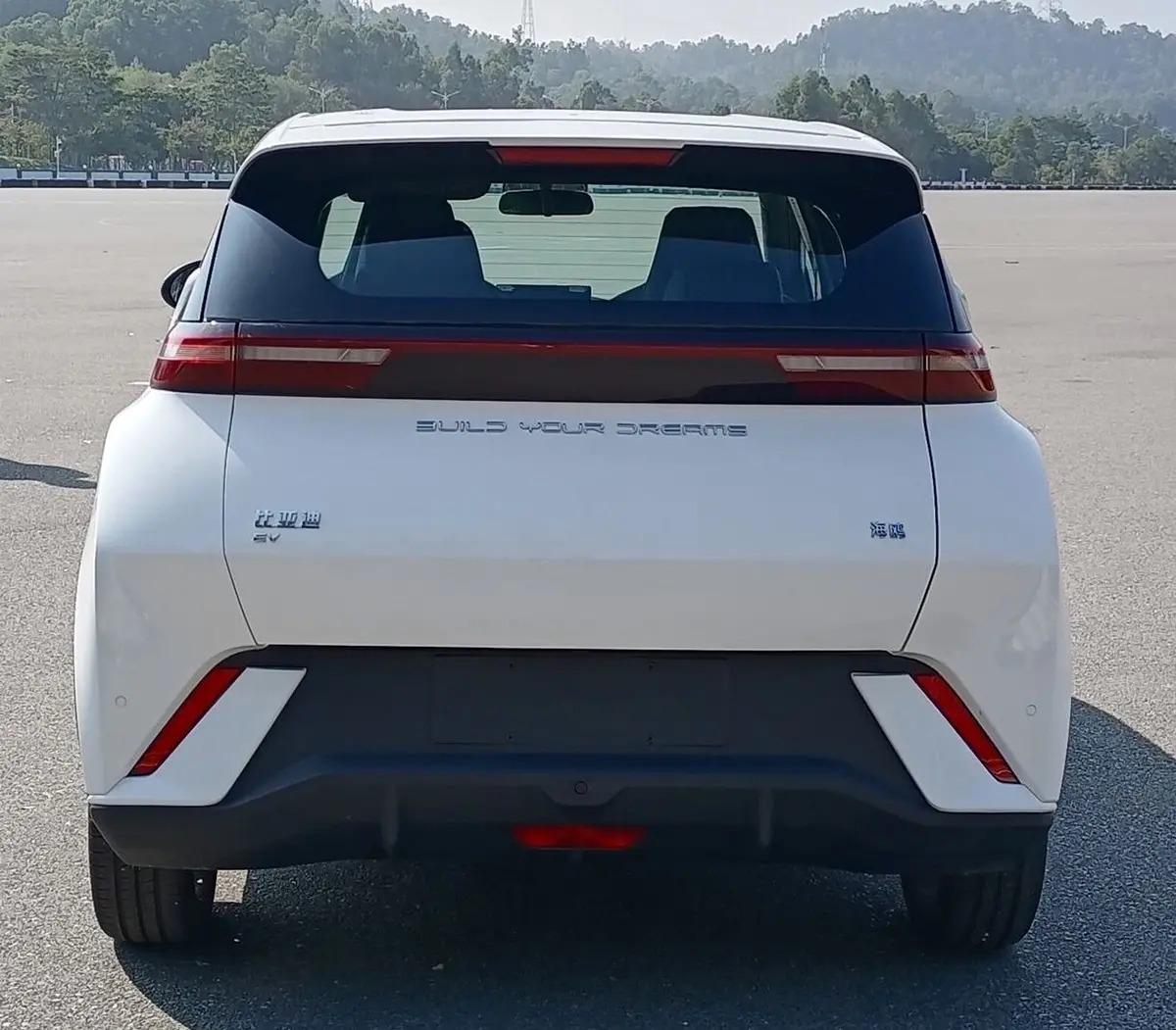 比亚迪海鸥申报图曝光售价十万以内必火