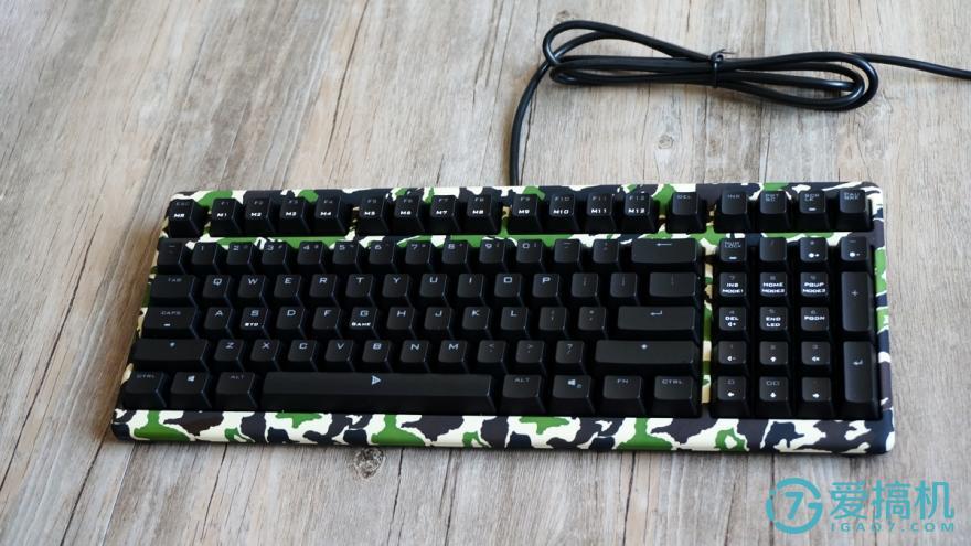 不一样的钛度钛度tkm610枪械师迷彩电竞机械键盘试用体验