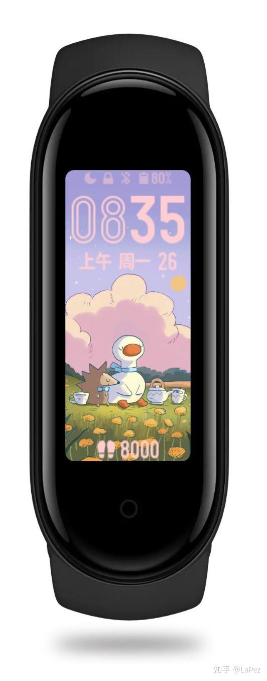 小米手环表盘背景
