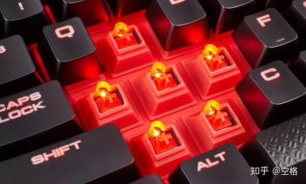 用樱桃轴的机械键盘